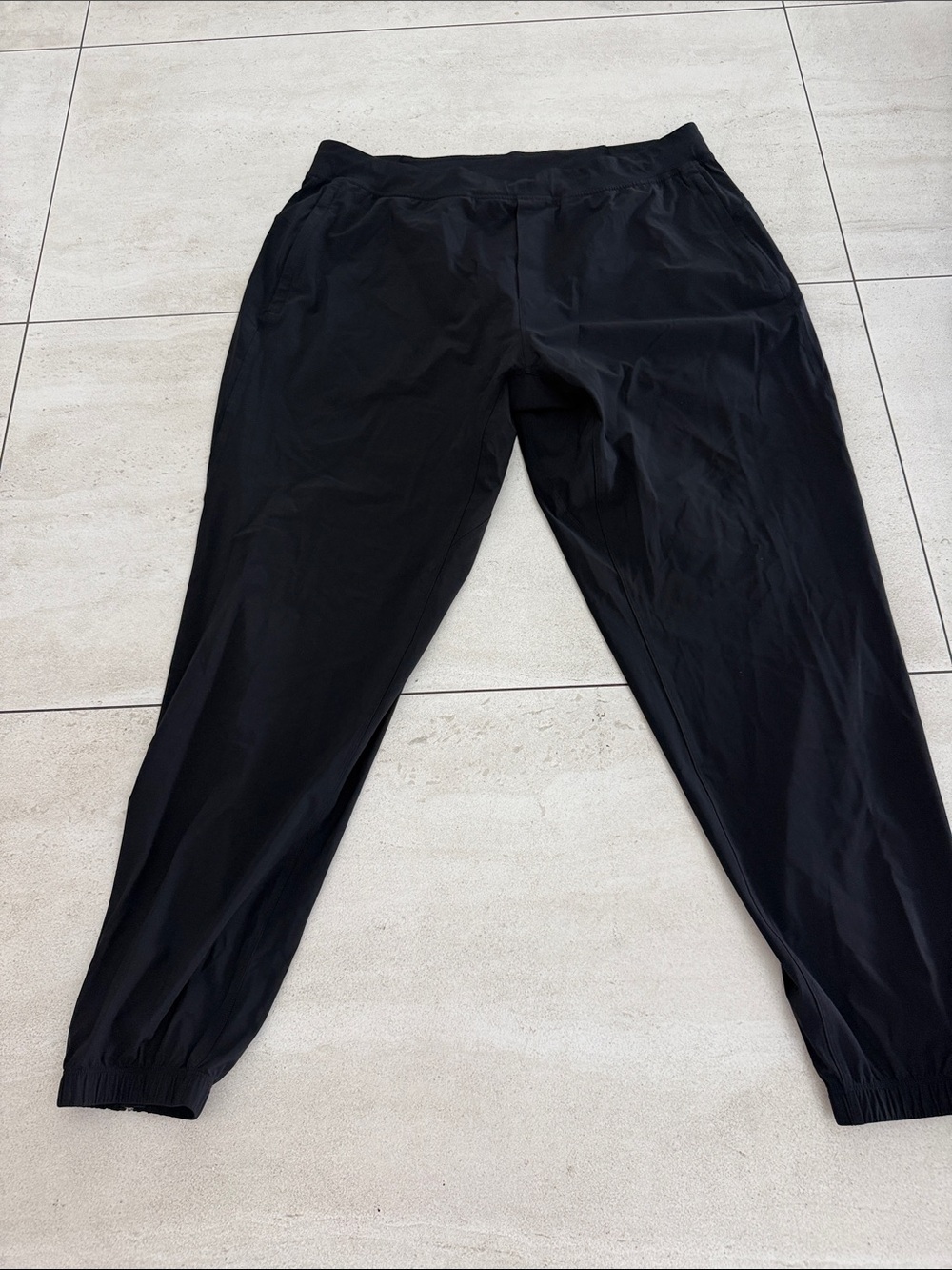 lululemon athletica Men's Black Jogger Sweatpants
